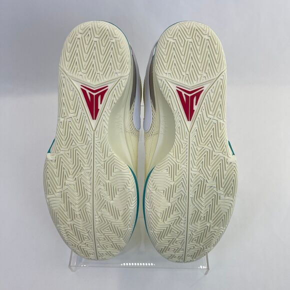 Nike Men's JA 1 DR8785-102 Coconut Mulk/Khaki-Black/Red/Dusty Cactus | Men's 13 - Picture 5 of 6